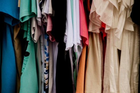 Clothes in Wardrobe
